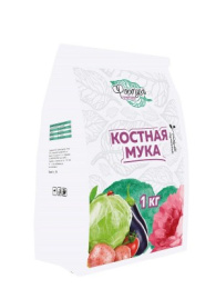 Костная мука 1кг комплексное фосфорно-кальциевое органическое удобрение для всех видов культур Формула Природы