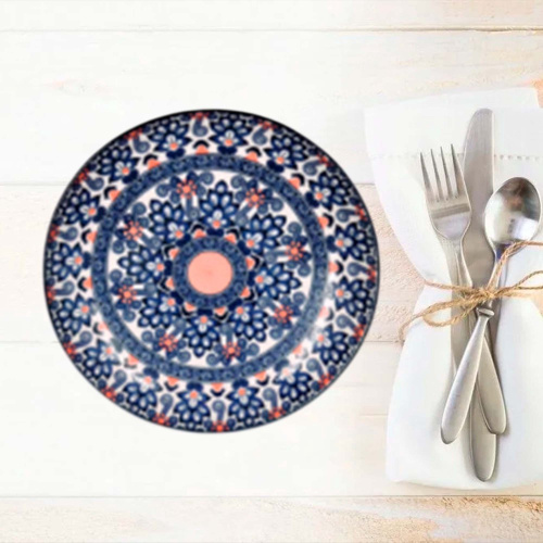 Тарелка керамическая мелкая 270мм Марокко Радужный Дом РД22352