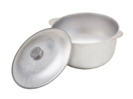 Казан алюминиевый литой 20л 40см с крышкой Гардарика 20-0