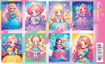 Наклейки Принцессы прекрасные НК-1825