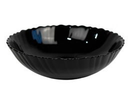 Салатник стеклокерамический 175мм/500мл черный Фокус 100ч-сч7