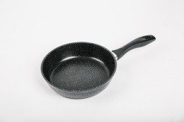 Сковорода алюминиевая литая с антиприг. мраморным покрытием Орион d-24см без крышки с пластик. ручкой Гардарика 1224-04