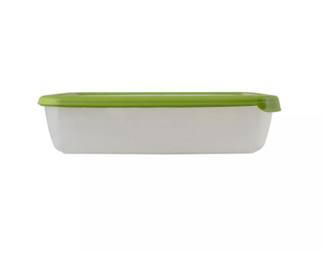 Контейнер для СВЧ пластиковый 0,45л прямоугольный Лайт Полимербыт С551