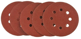 Диски TSUNAMI  шлиф. для дрели с липучкой с отв., 125мм А 150 125А150