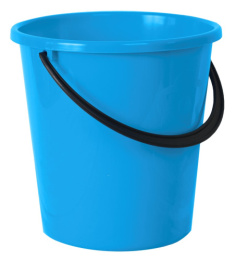 Ведро пластиковое 12л без крышки Ромашка, цвета в ассортименте Ар-Пласт 02014