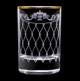 Набор стопок стеклянных Гладкий 6шт. 50мл Винтаж, в п/у Декостек 1022-ГЗ2