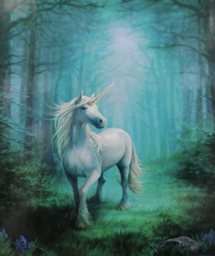 Алмазная мозаика 50х65см Единорог МС-5466/2131