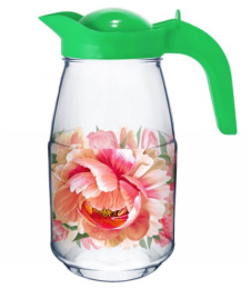 Кувшин стеклянный 1,5 л с крышкой Корнелия Декостек 1607-Д