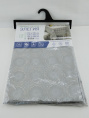 Скатерть виниловая круглая d-135см Элегия Вилина 005-grey\lightgrey