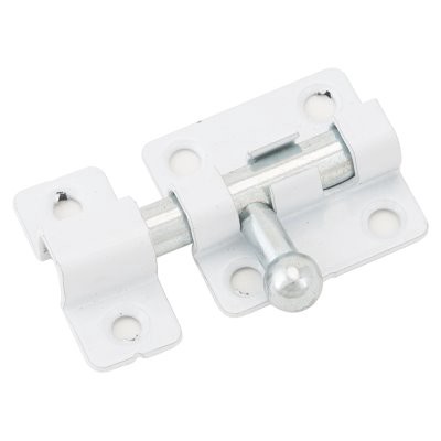 Шпингалет Кунгур ЗТ7, белый, 30мм Кунгур 42595