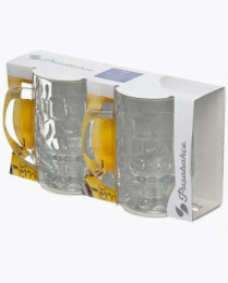 Кружки для пива стеклянные Pub набор 2шт. 500мл, в п/у Pasabahce Бор 55129/2