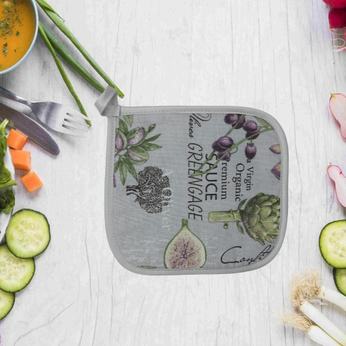 Прихватка кухонная рогожка Гурман 3108/1 ДомВелл 