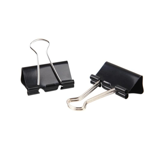 Зажим 32мм Attache Economy, черный, 12шт/упак 933327