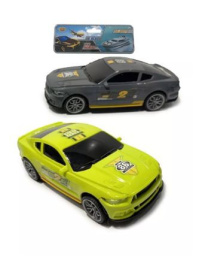 Машина инерционная пластиковая 18x8x5,5см, свет, звук, в ассортименте, в пакете Наша Игрушка M1540-4