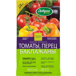Удобрение для томатов, перцев, баклажанов Весна-Лето 0,9кг минеральное с цеолитами Добрая сила
