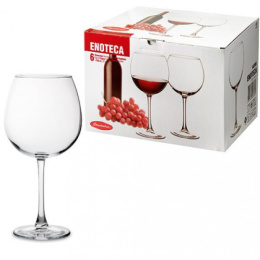 Набор бокалов для вина стеклянных Enoteca 6шт. 750мл, в п/у Pasabahce Бор 44248