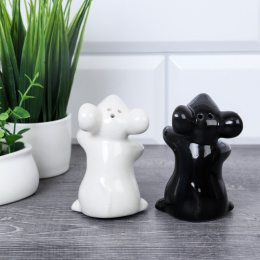 Набор для специй керамический 2 предмета Мышки Инь Янь, в инд/у 102/641652