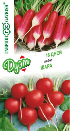 Редис 18 дней 2г + Жара 2г цветной пакет серия Дуэт Гавриш
