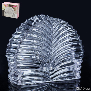 Салфетница стеклянная 120х100мм, в п/у R-1345/650423