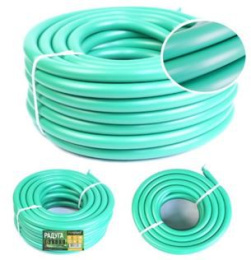 Шланг поливочный ПВХ Радуга однослойный 3/4" (19мм) 20м, 130 грамм, непрозрачный ForPlast