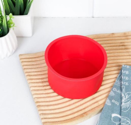 Форма для выпечки силиконовая круглая d-10см h-6см Кекс KL-965 751965