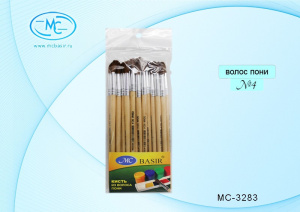 Кисть № 4 пони МС-3283