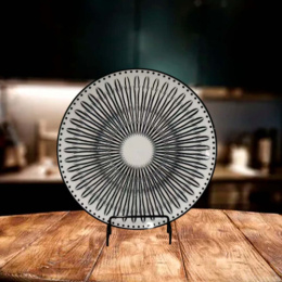 Тарелка керамическая мелкая 270мм Магия Радужный Дом РД22482