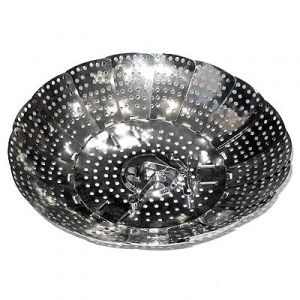 Пароварка складная металлическая d-20см малая Мирхозторг 4048