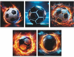 Тетрадь  48 листов Lamark Футбольный мяч 128/00134924  4824-24