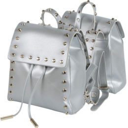 Рюкзак Devente подростковый 27х23х7см, 1 отделение на утяжке, серебристый 7032840