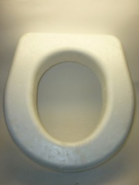 Сиденье для унитаза пенопласт, кремовый С3