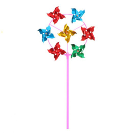 Вертушка Завиток круг 7 в 1, 20х46см, фольга, в ассортименте Funny toys 320961