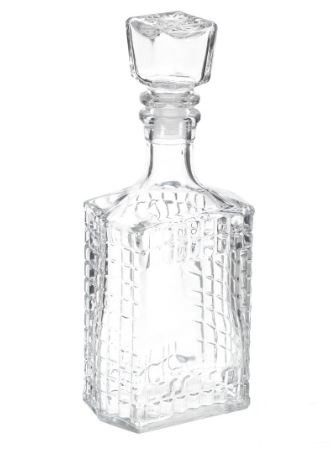 Графин - штоф стеклянный  500мл Оптика 500/Оптика