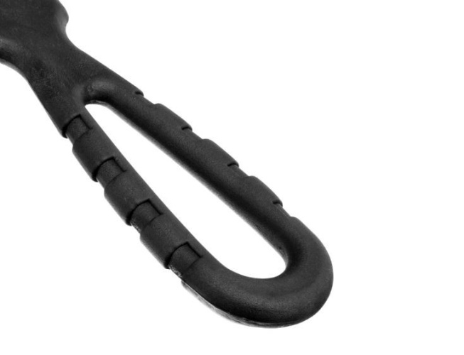 Шпатель нержавеющий  40мм пластиковая ручка Сибртех 85430