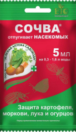 Сочва  5мл для отпугивания насекомых вредителей Зеленая Аптека Садовода
