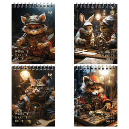 Блокнот А6  40 листов BG Стимпанк, гребень Б6ГР40 58723