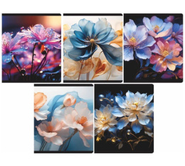 Тетрадь  48 листов Lamark Цветы 128/00134995  4824-37