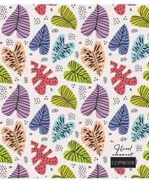 Тетрадь  48 листов Листья папоротника С0221-172