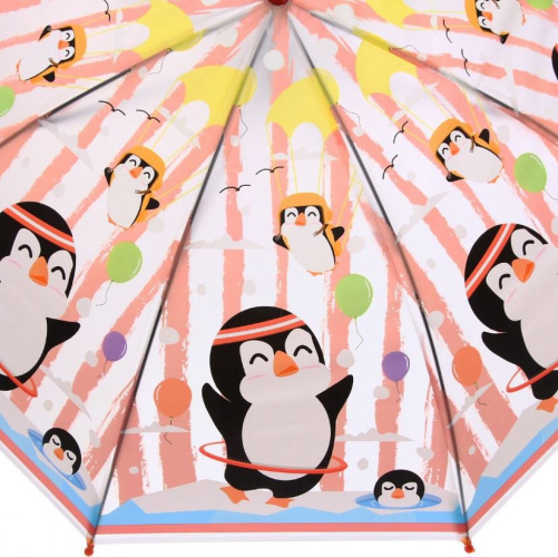 Зонт детский (трость) полуавтомат Пингвин Ultramarine 371-067