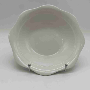 Салатник фарфоровый 220мм глубокий белый Радужный Дом РД75555