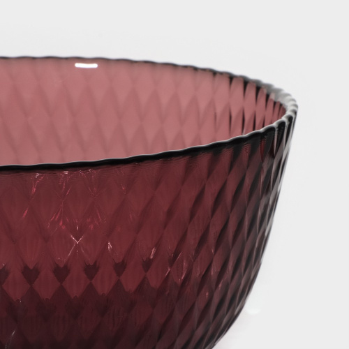 Салатник стеклянный Идиллия 120мм/350мл лилак Luminarc Q1312