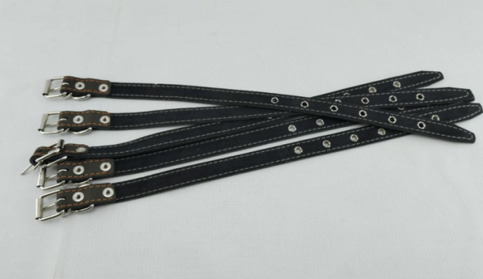 Ошейник для собак №6  2,0х45см кожа, спилок