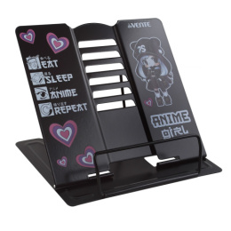 Подставка для книг Devente Anime Girl, металлическая 8063400