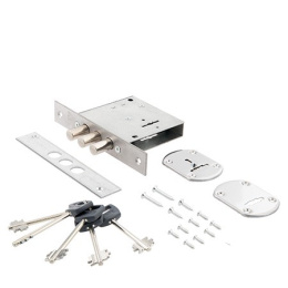 Замок врезной Avers R13/S6-CR сувальдный (5 keys, shank 45mm) Avers 41932