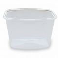 Контейнер одноразовый пластиковый с крышкой 138х102мм  750мл Юпласт ЮУПМ3316