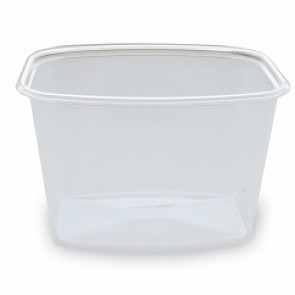 Контейнер одноразовый пластиковый с крышкой 138х102мм  750мл Юпласт ЮУПМ3316