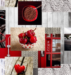 Клеенка столовая на нетканой основе 1,35х25м Grace NI-6090-1