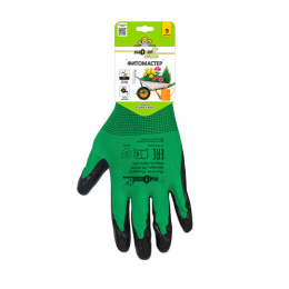 Перчатки из полиэстера с нитриловым покрытием размер "L" Фитомастер, в инд/у Nadzor PR-NP211