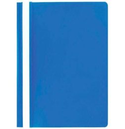 Скоросшиватель пластиковый голубой, 120мкм ПС-110/229236 ГОЛУБОЙ