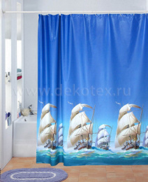 Штора для ванной ПВХ 180х180см Aqua-Prime 003D1